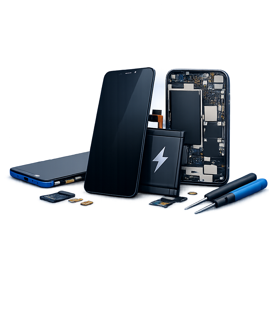 Запчасти и аксессуары для смартфонов