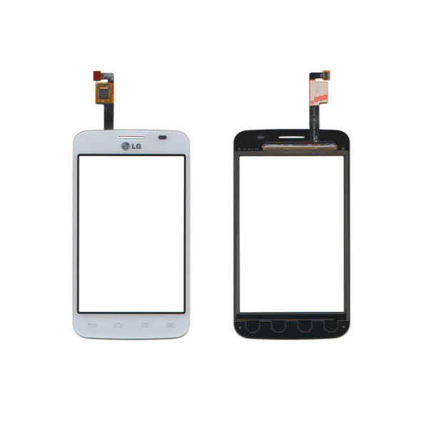 Сенсорное стекло,Тачскрин LG E445 Optimus L4 Dual Black (Original)
